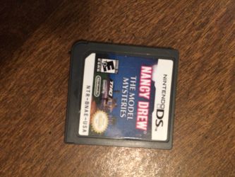 Nintendo DS Game Nancy Drew The Model Mysteries