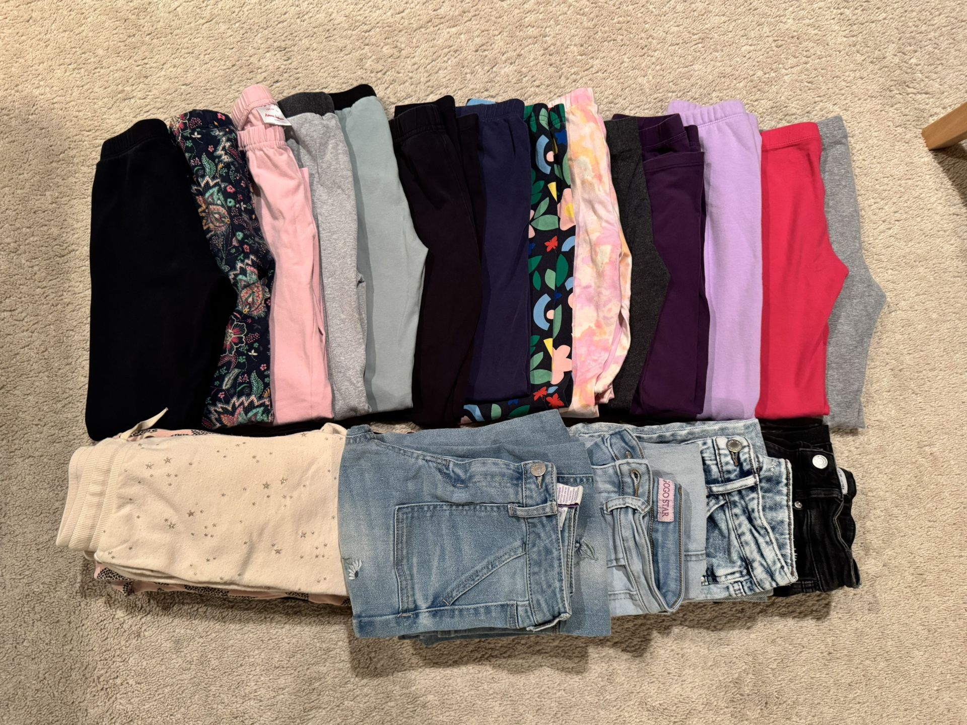 Girls Pants, Jeans, Leggings Size 8