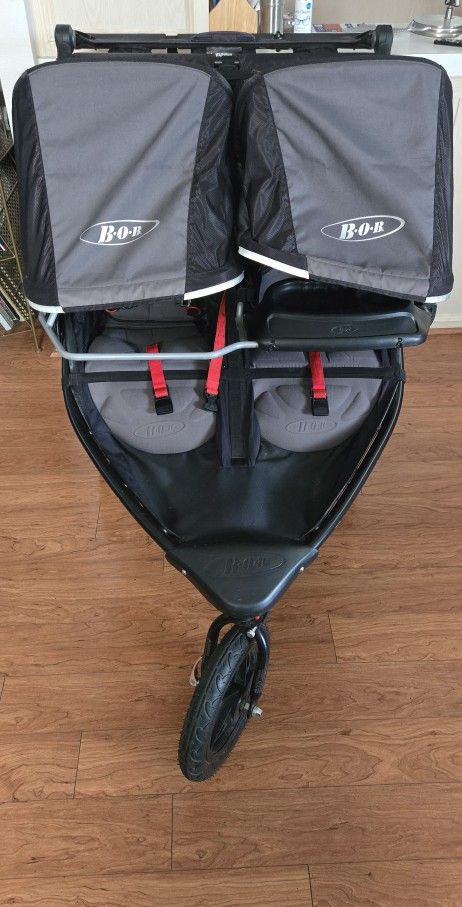 BOB Revolution Pro Double Baby Jogging Stroller 