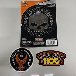 Harley Davidson decals