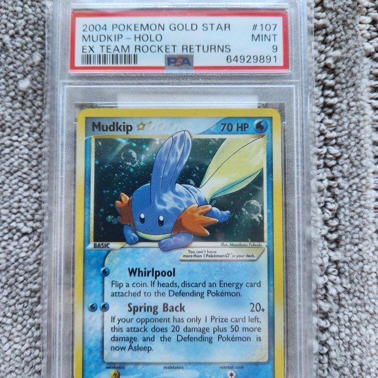 PSA 9 Goldstar Mudkip, Pokmon for Sale in Phoenix, AZ - OfferUp