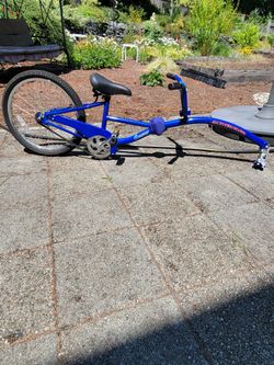 In Step Pathfinder tandem tag along bike