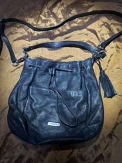 Coach leather bag