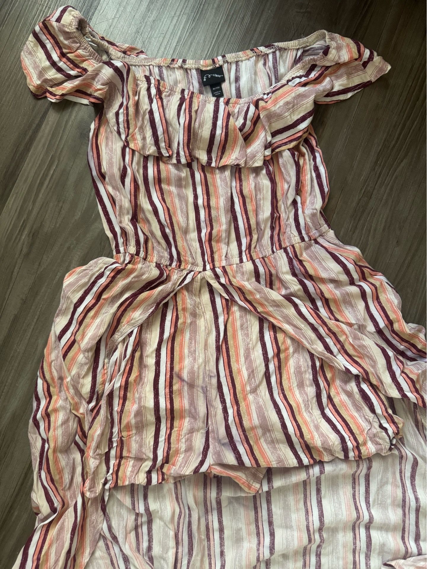 Romper dress w/ shorts M 7/8