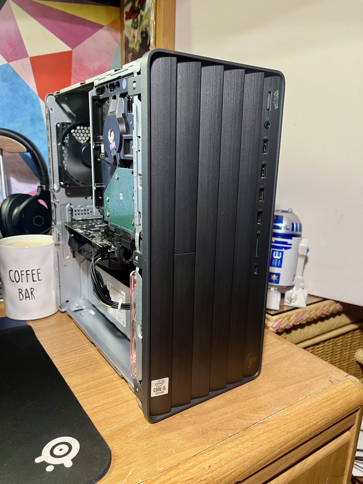 HP👾GAMING/WORKSTATION PC🕹️|| Intel Core i5 9400 || GTX 1060 || 16GB RAM || Windows 11 🎆 WI-FI