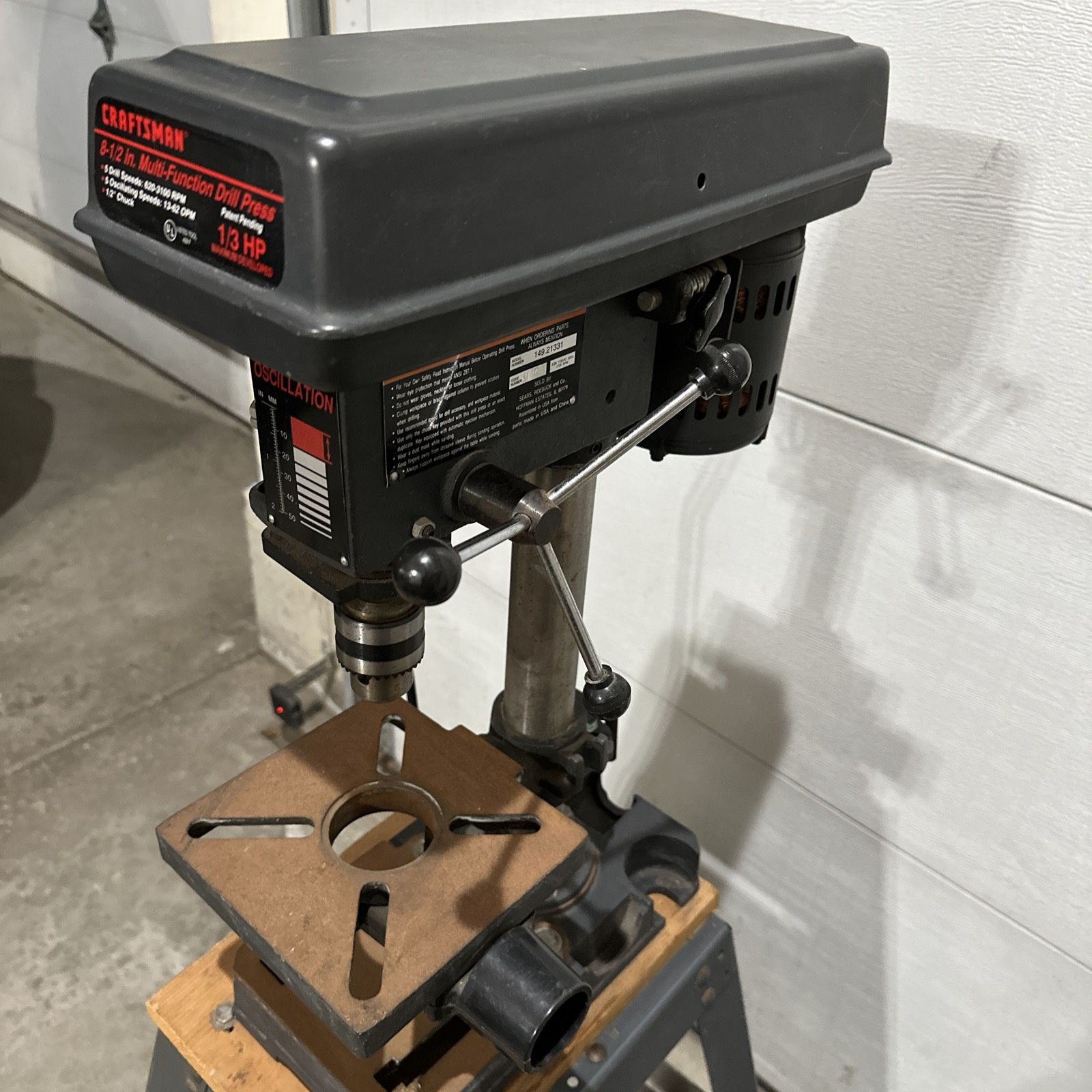 Craftsman 8 inch drill press new arrivals