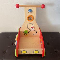 Wooden Activity Walker Toy .Great Condition