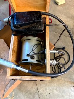 Flexible drill with box.