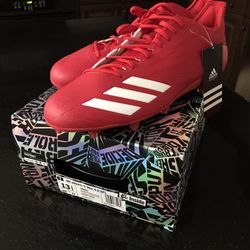 Red Adidas 5 Star 6.0 Size 13