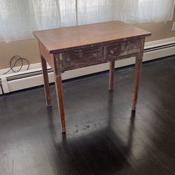 Rustic End Table