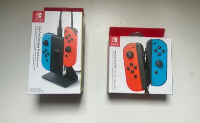 Joy cons and joy con charging stand