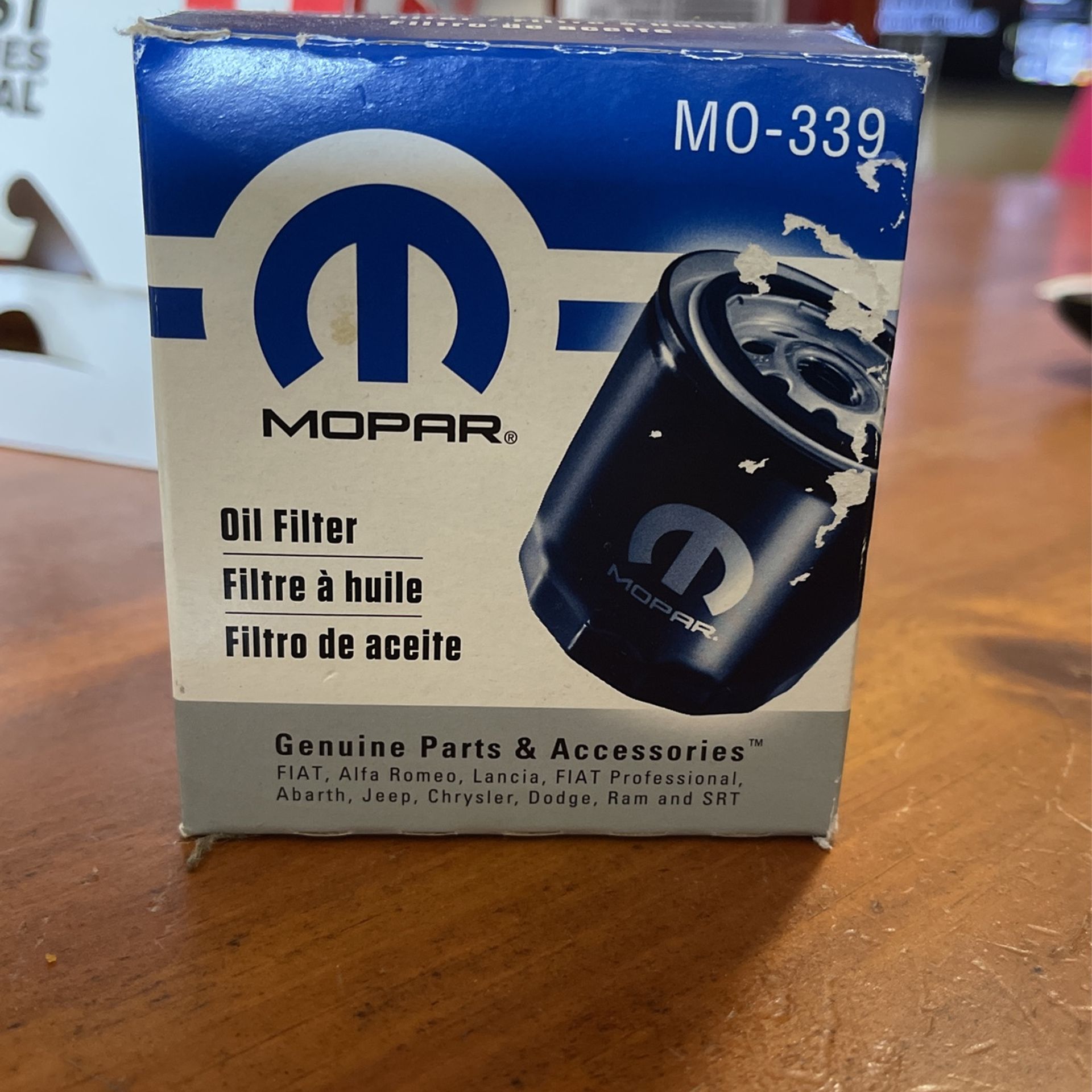 Mopar Oil Filter M0-339