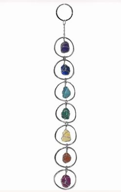 CHAIN STYLE AGATE STONE ORNAMENT
