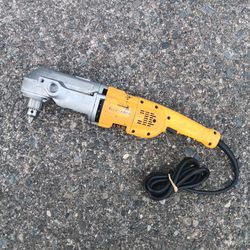 DeWalt 1/2in Right Angle Drill DW124 Good Condition(no Chuck Key or Handel)For Pick Up Fremont Seattle. No Low Ball Offers Please. No Trades 