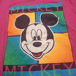 Vintage 1990s Mickey Unlimited Big Print Men's 2X Disney 