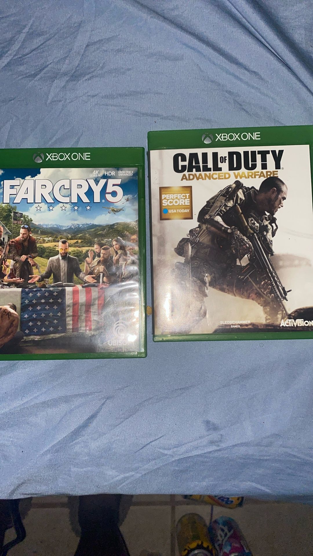 Two Xbox One Games.