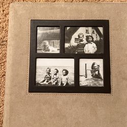 Suede Tan Brown Large Picture Album