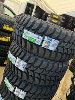 33x12.50r20 Crosswind MT 4 NEW TIRES INSTALLED AND BALANCED INCLUDED