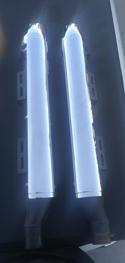 Chrome Exhaust pipes For Victory