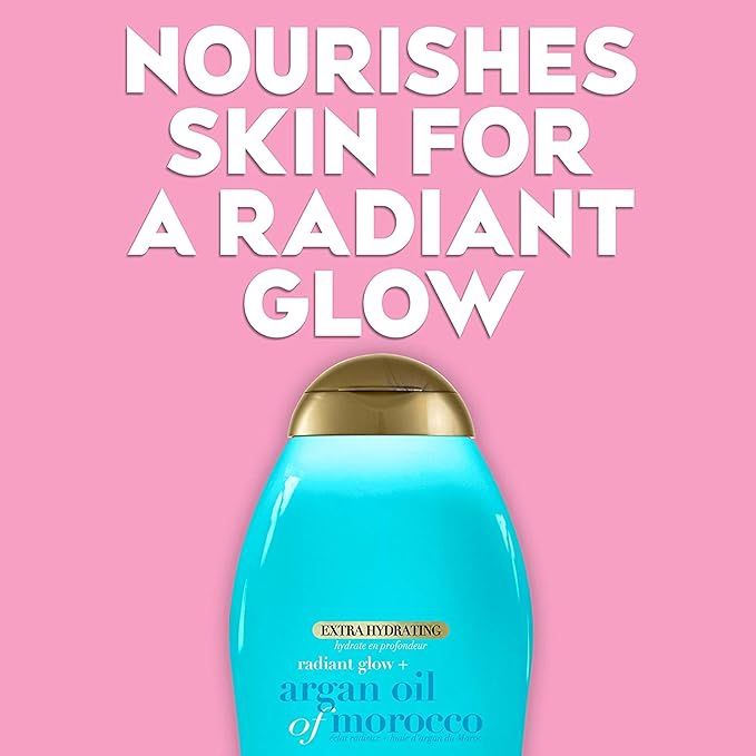 OGX Argan Oil of Morocco Extra Hydrating Body Lotion, 19.5 oz. – Deep Moisture & Radiant Glow.