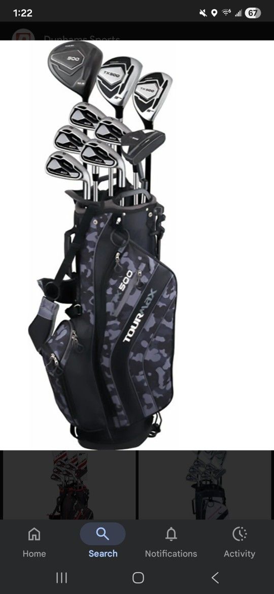 Tour Maxx Golf Club Set