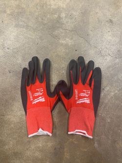 Milwaukee tools CUT LEVEL 1 smart swipe gloves L
