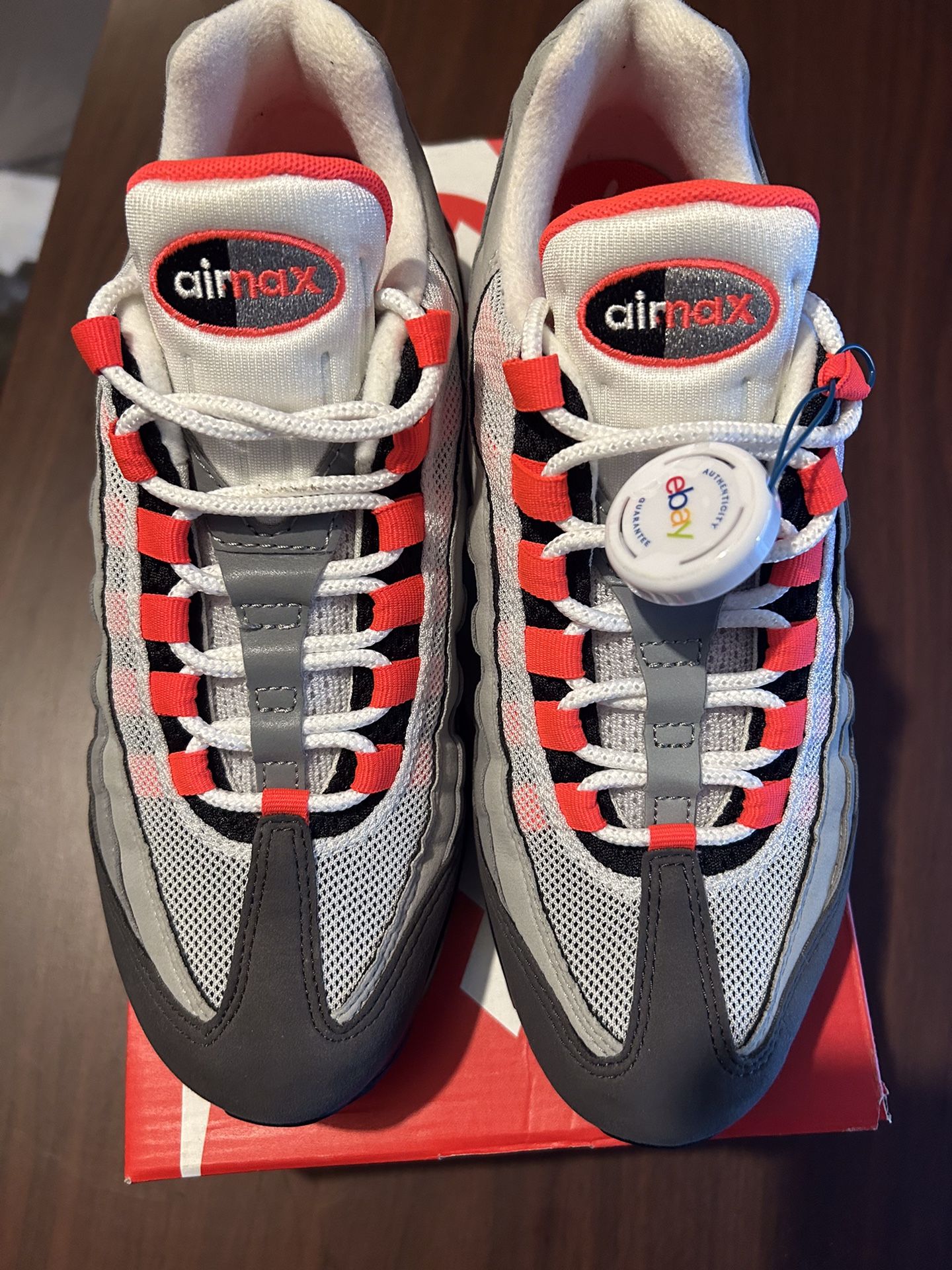 Air Max Wright Bg Air Max 95 Red Sail Nike-air-max-95-original