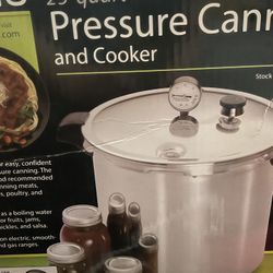 Pressure canner and Cooker