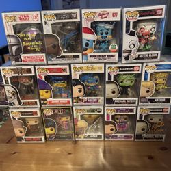 Autographed Funkos Lot