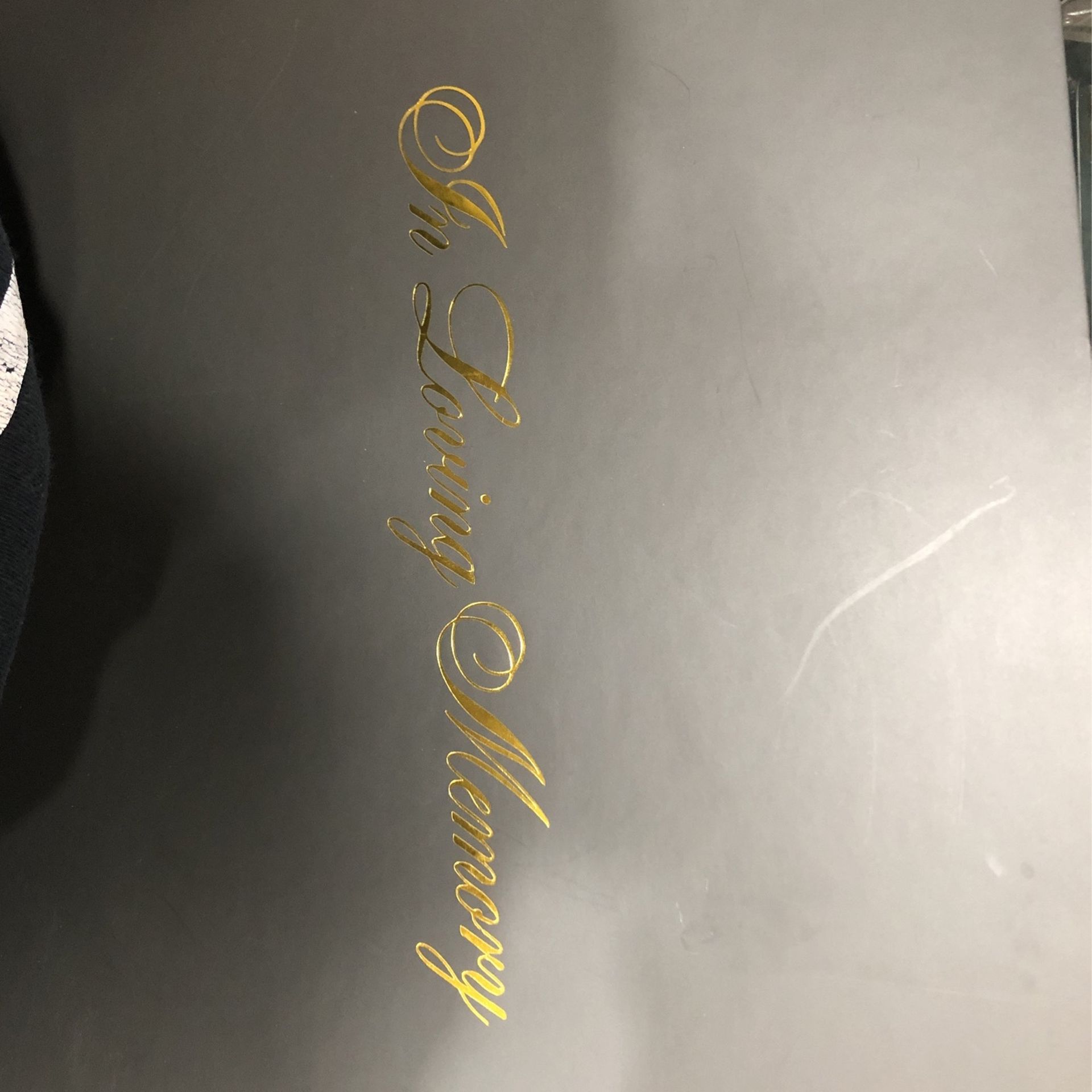 Brand new In Loving Memory Box Funeral