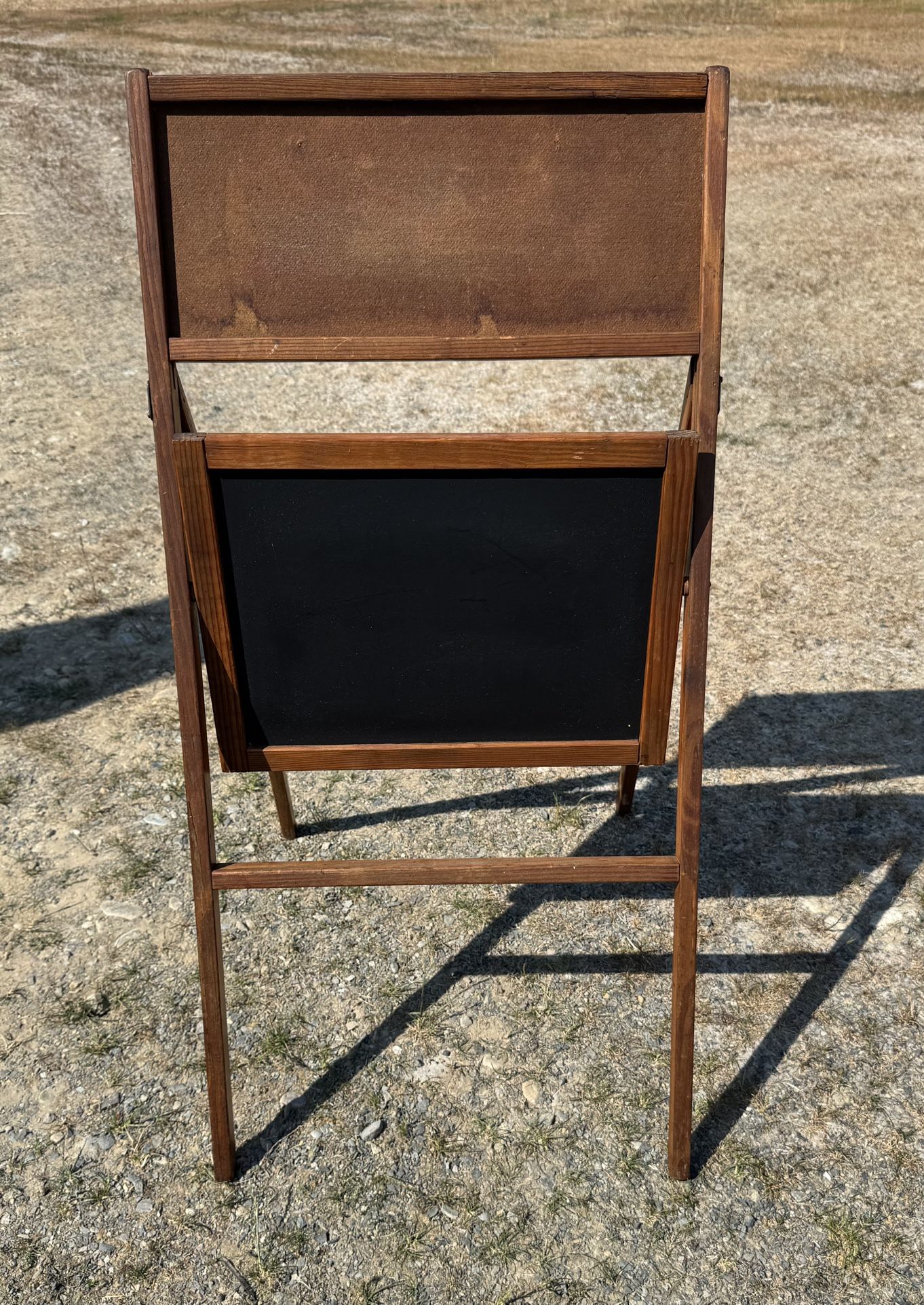 Wooden folding Easel Chalkboard