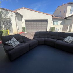 Micro Fiber Dual Reclining Couch