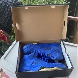 Blue Suede Jordan’s Size 9