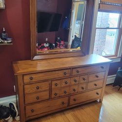 Dresser And Mirror