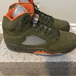 Air Jordan V Olive