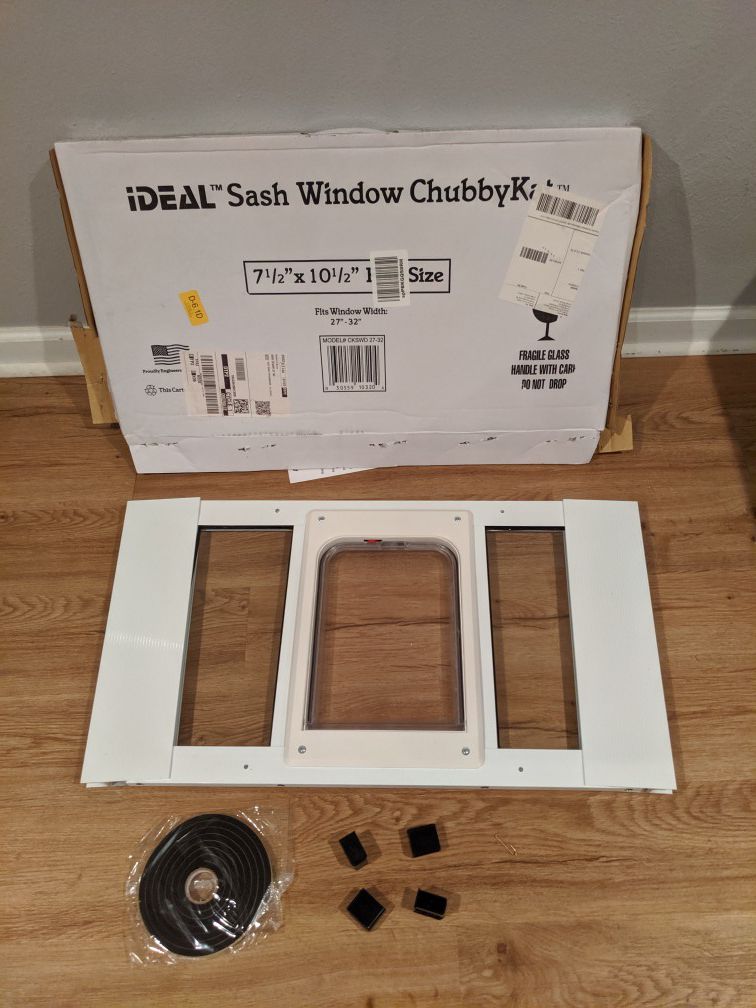 Ideal Sash Window Pet Cat Door