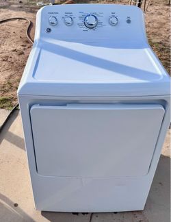 GE White Electric Dryer