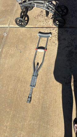 Adjustable Aluminum Underarm Crutch
