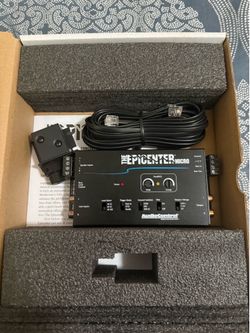 AudioControl El procesador de restauración de micro graves EPICENTER y convertidor de salida de línea, amplificador de graves compacto de audio para a