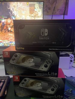 Limited Edition Pokémon Diamond And Pearl Switch Lites