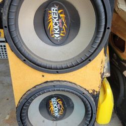 Kicker CVR 15 Inch Subs