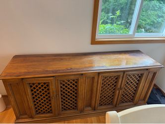 Side bar- console cabinet