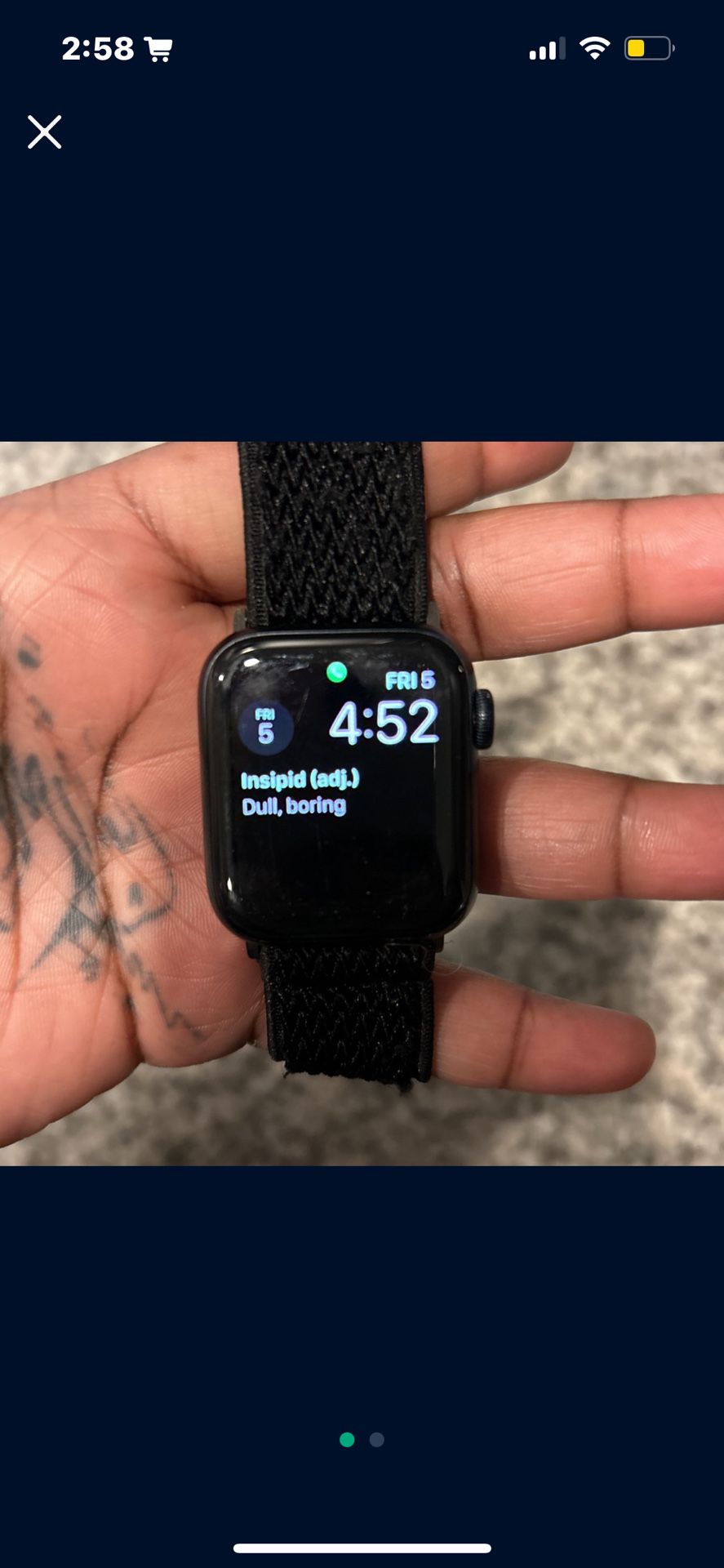 SE 2nd Edition Apple Watch