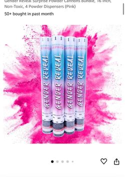 Gender Reveal Bomb For Girl 