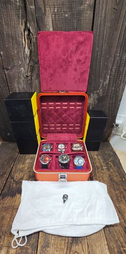 6 New Invicta Watch Lot Pro Diver S1 Rally Coalition Forces Racing-Carrying Case