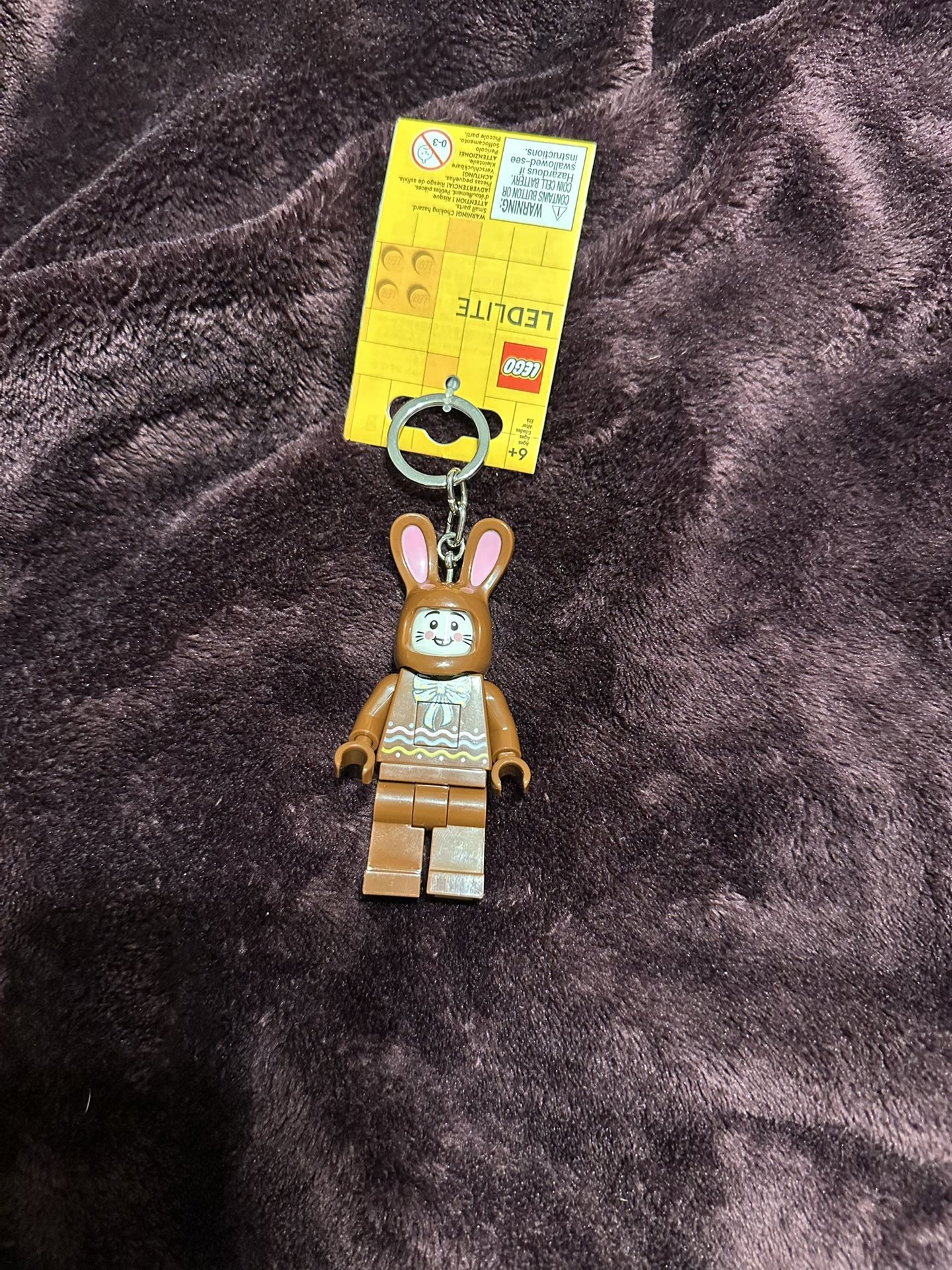 Easter LED Lego Keychain