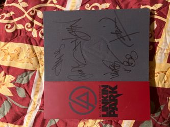 LINKIN PARK autograph CD DVD booklet combo Limited edition