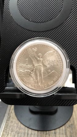 1983 Mexico 1 Onza Plata Pura Silver Libertad Coin