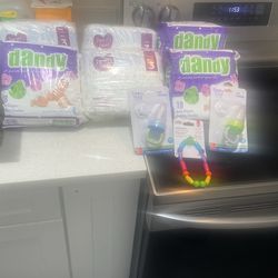 Baby Diapers Sizes 3&4+ Toys
