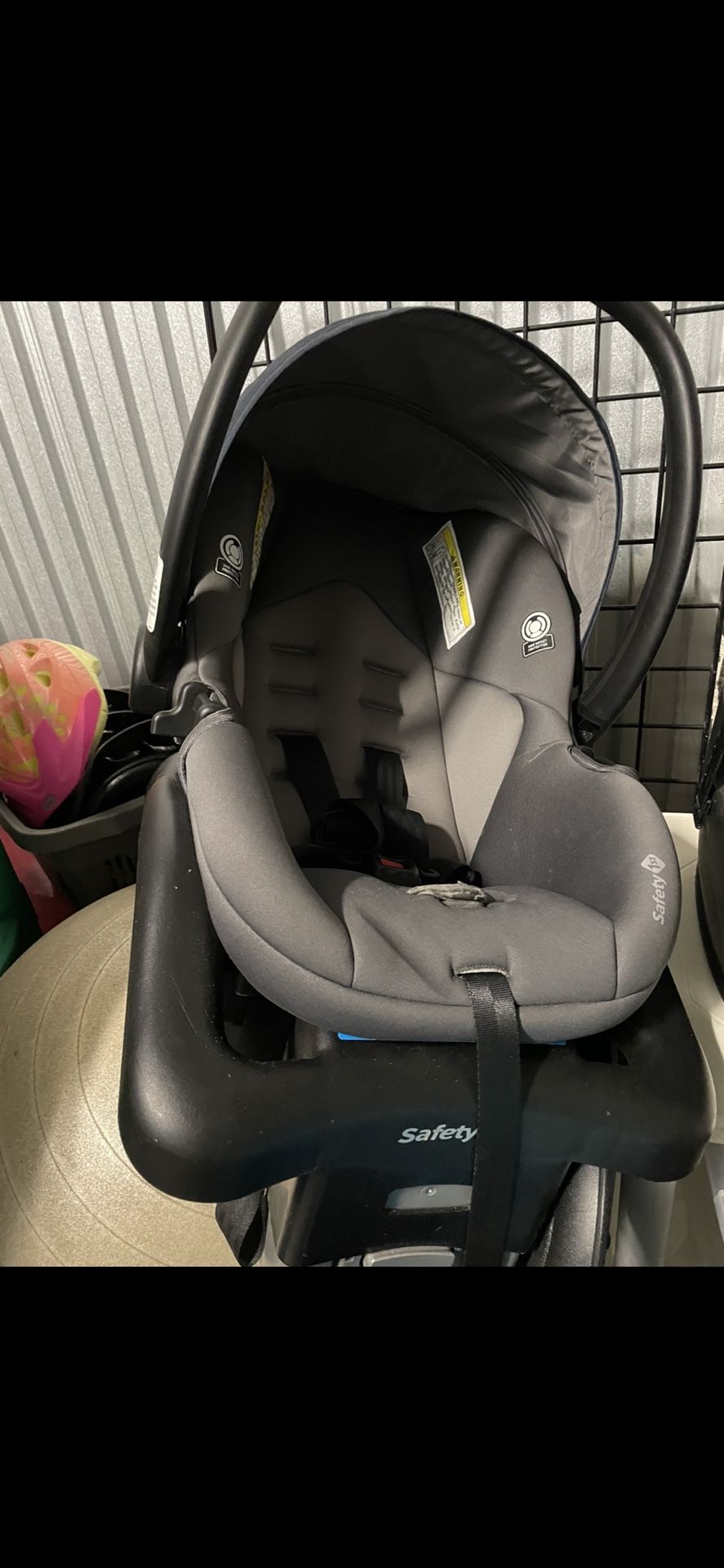 Two Britax And Safety First Infant Car Seats Black With Bases $80 Each